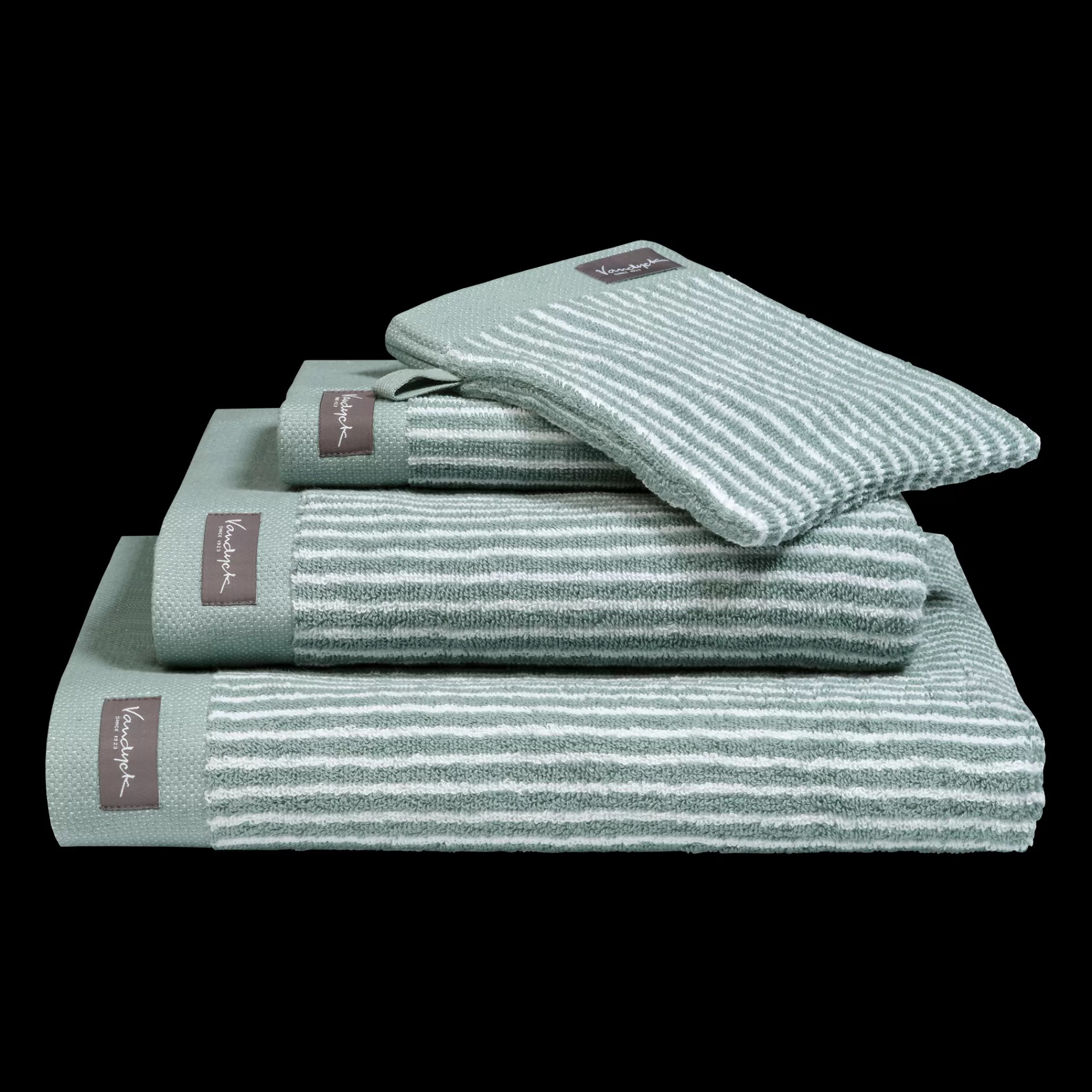 Vandyck Home*Towel Home Petit Ligne Pearl Blue (Bakc15101)