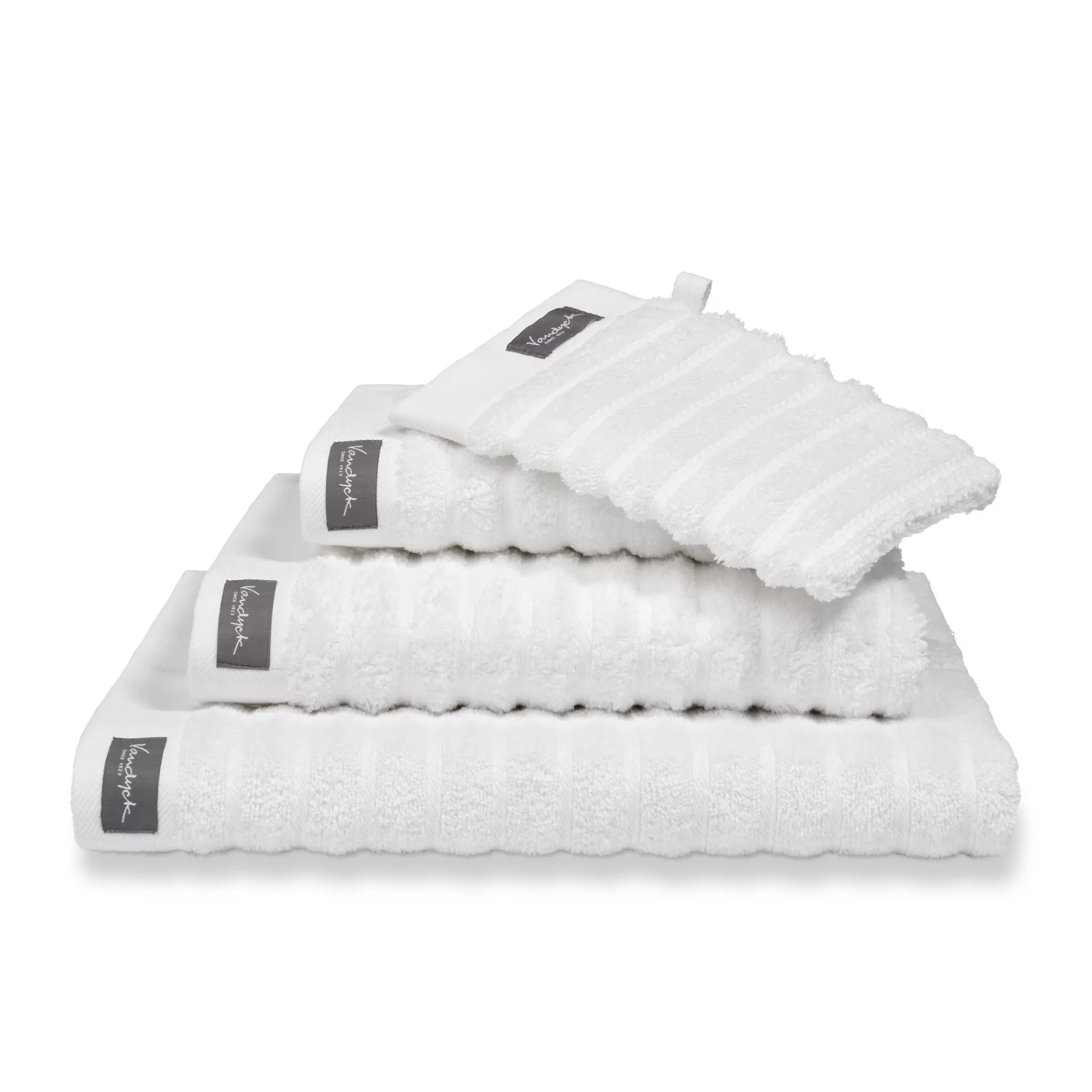 Vandyck Home*Towel Home Wave White-090
