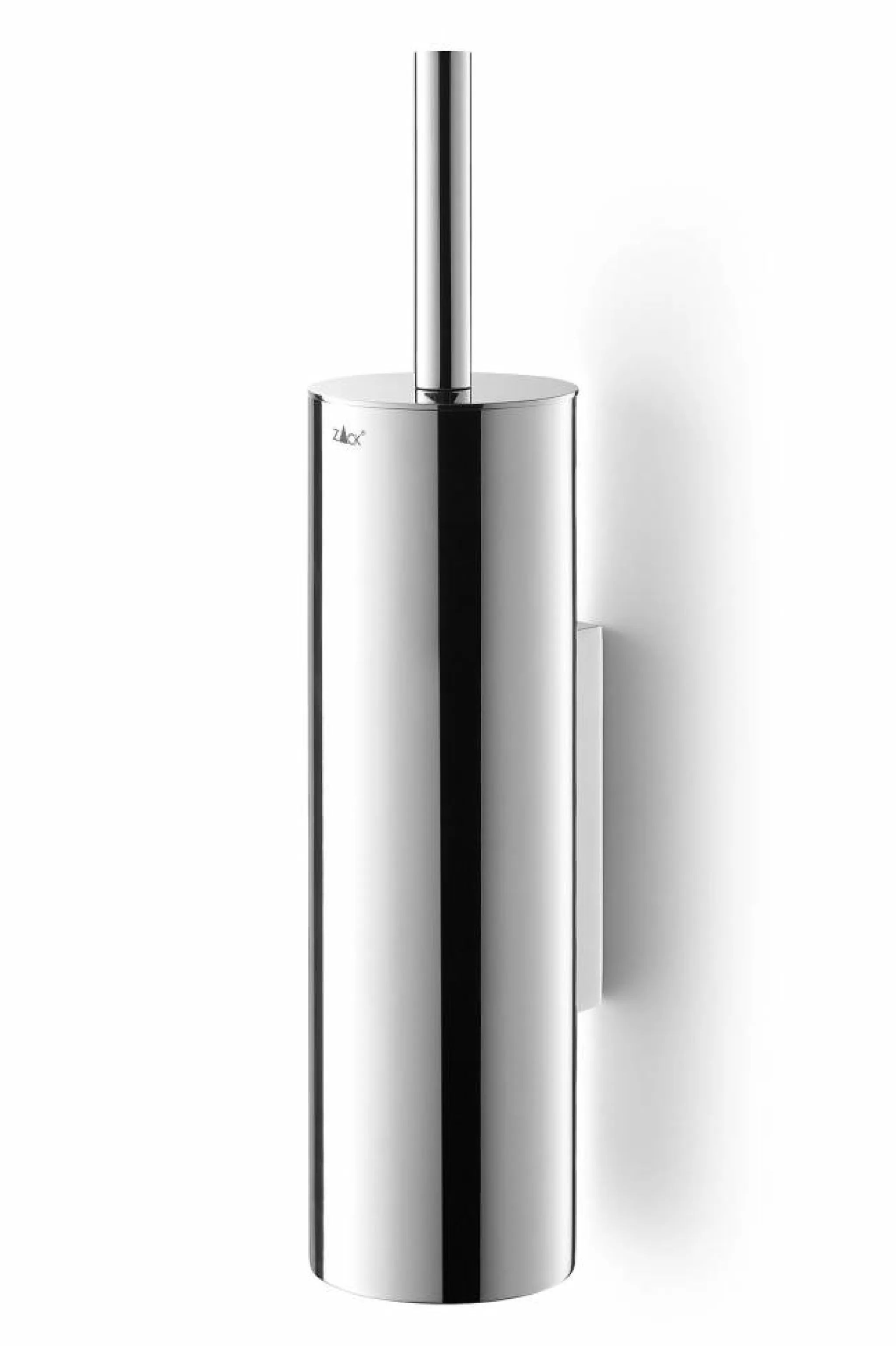 Zack Toilet Brush Holder*Tubo Toilet Brush Set Wall 40068 (Gloss)