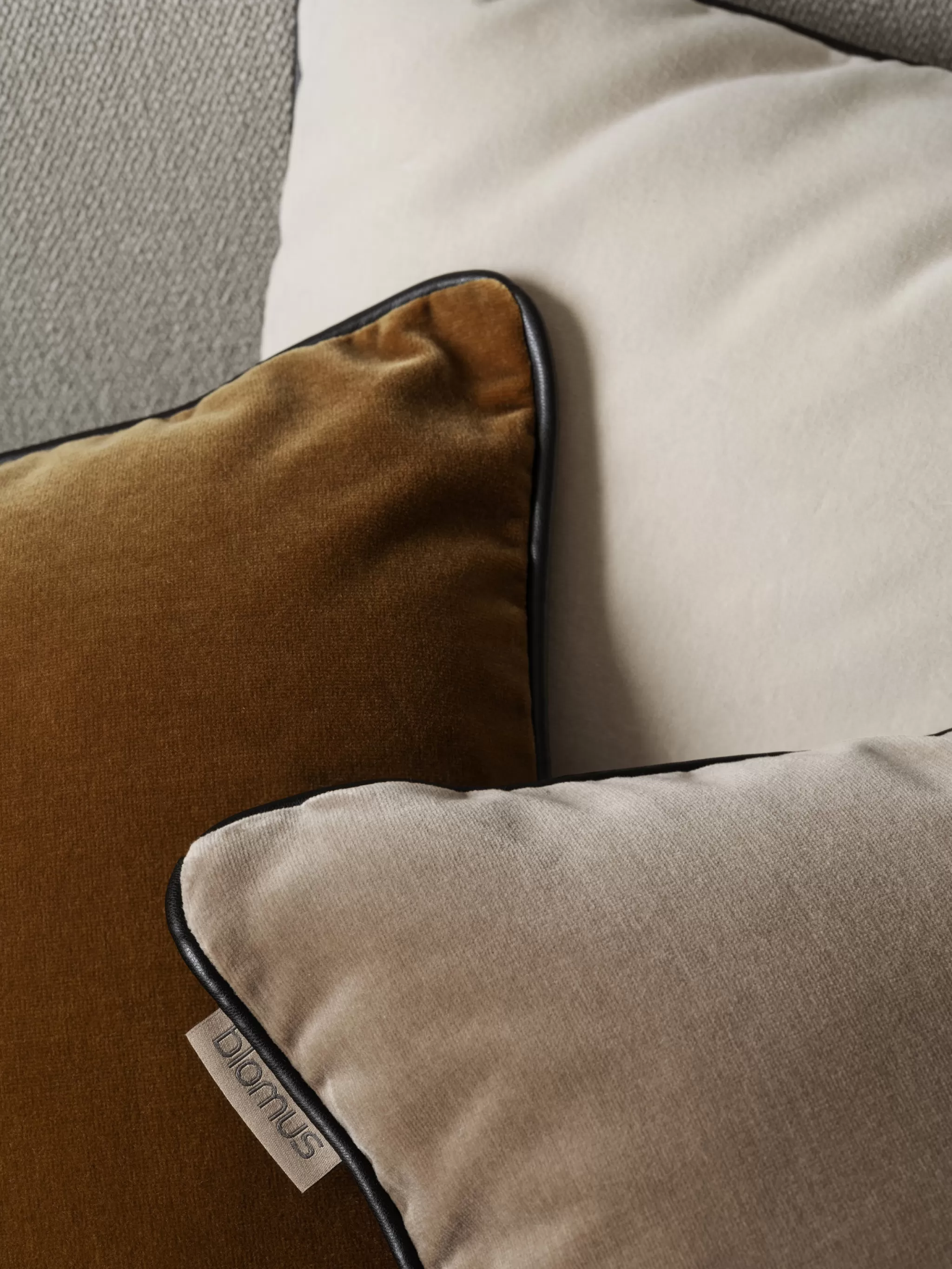 Blomus Decorative Pillows*Velvet Cushion Cover 30X50 - Tan (66565)