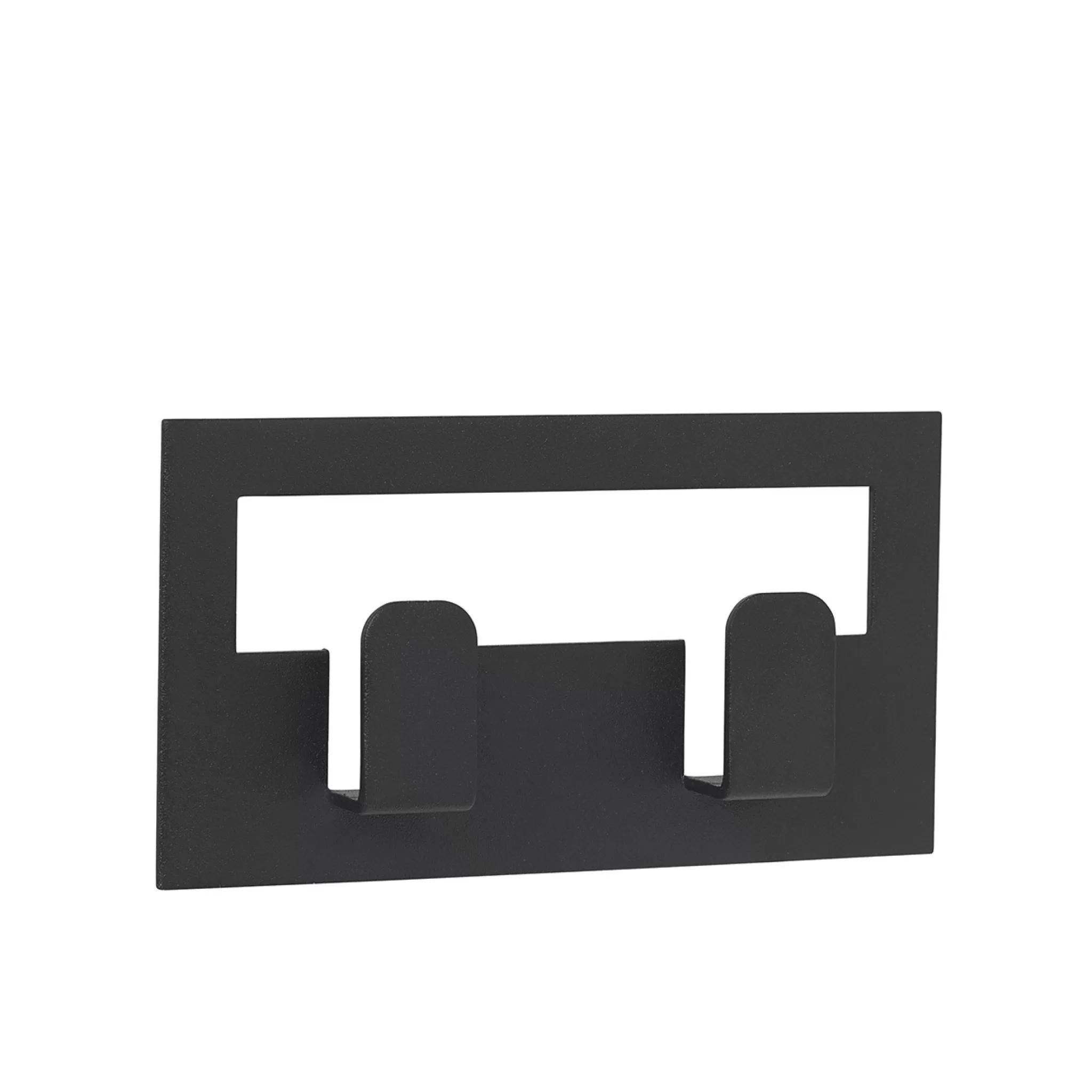 Blomus Towel Hook*Vindo Double Towel Hook Self-Adhesive Black (64179)