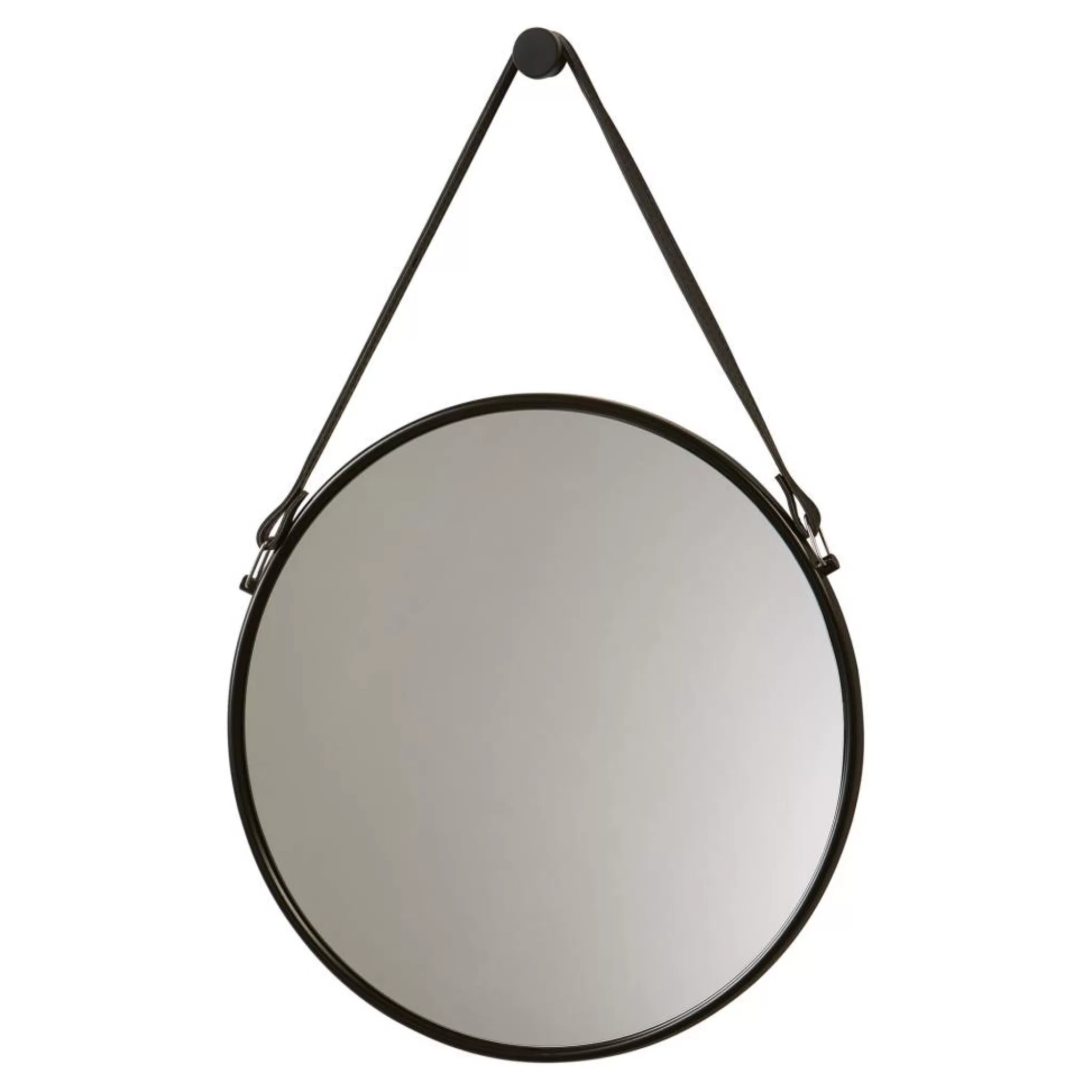 Aquanova Wall Mirror*Wall Mirror With Belt Thymo Black (Thymir-09)