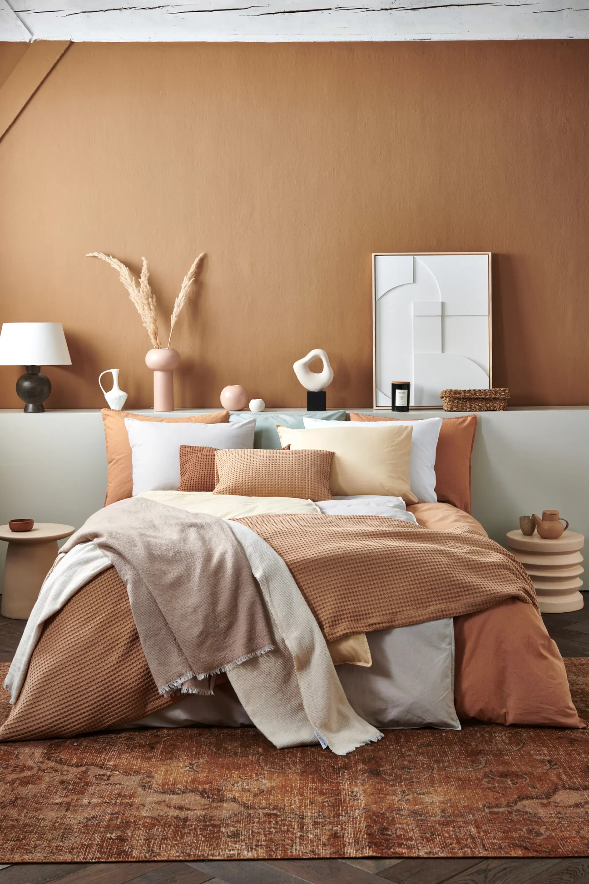 Flash Sale Washed Cotton Duvet Cover 140X220 Cm Toffee (Cotton) Kids