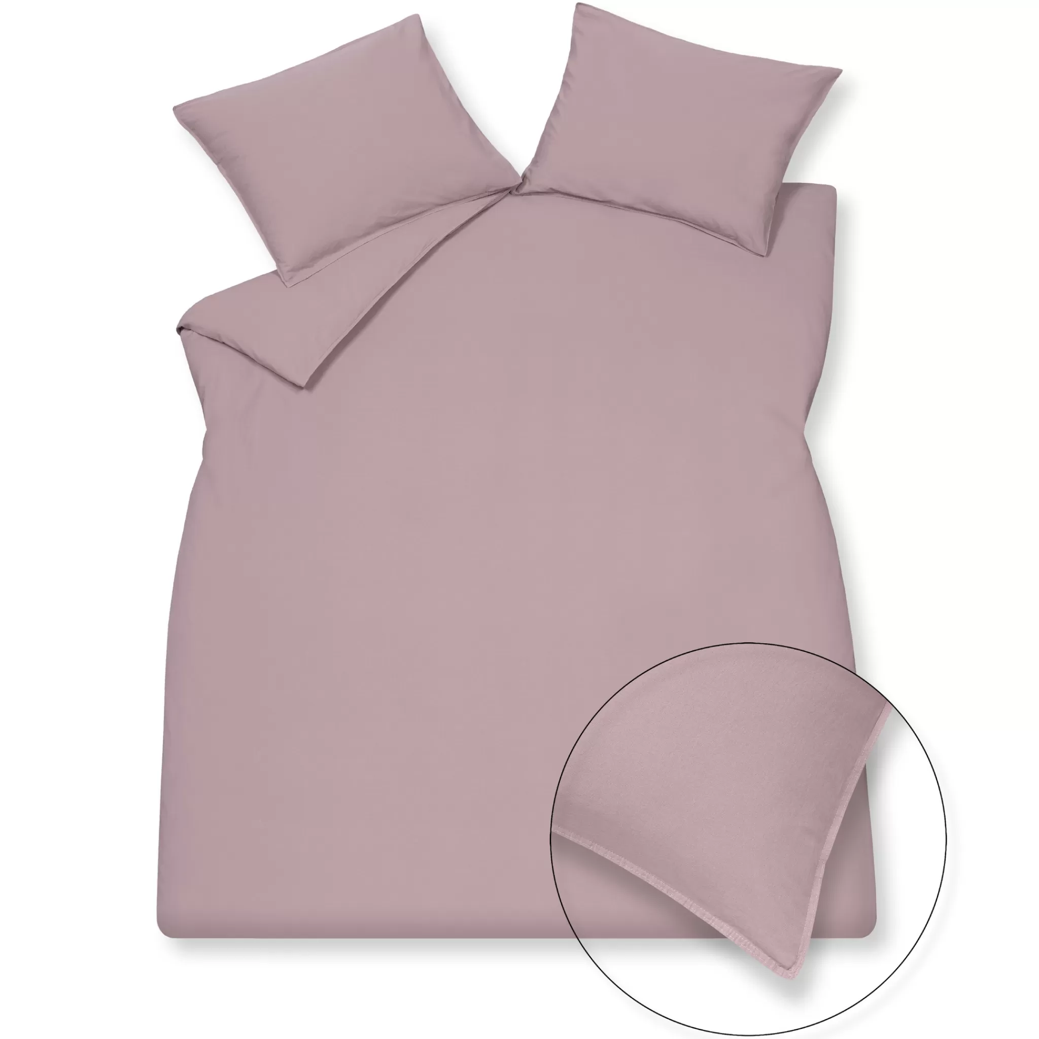 New Washed Cotton Duvet Cover 140X220 Cm Viola (Cotton) Clla20201 1 Person