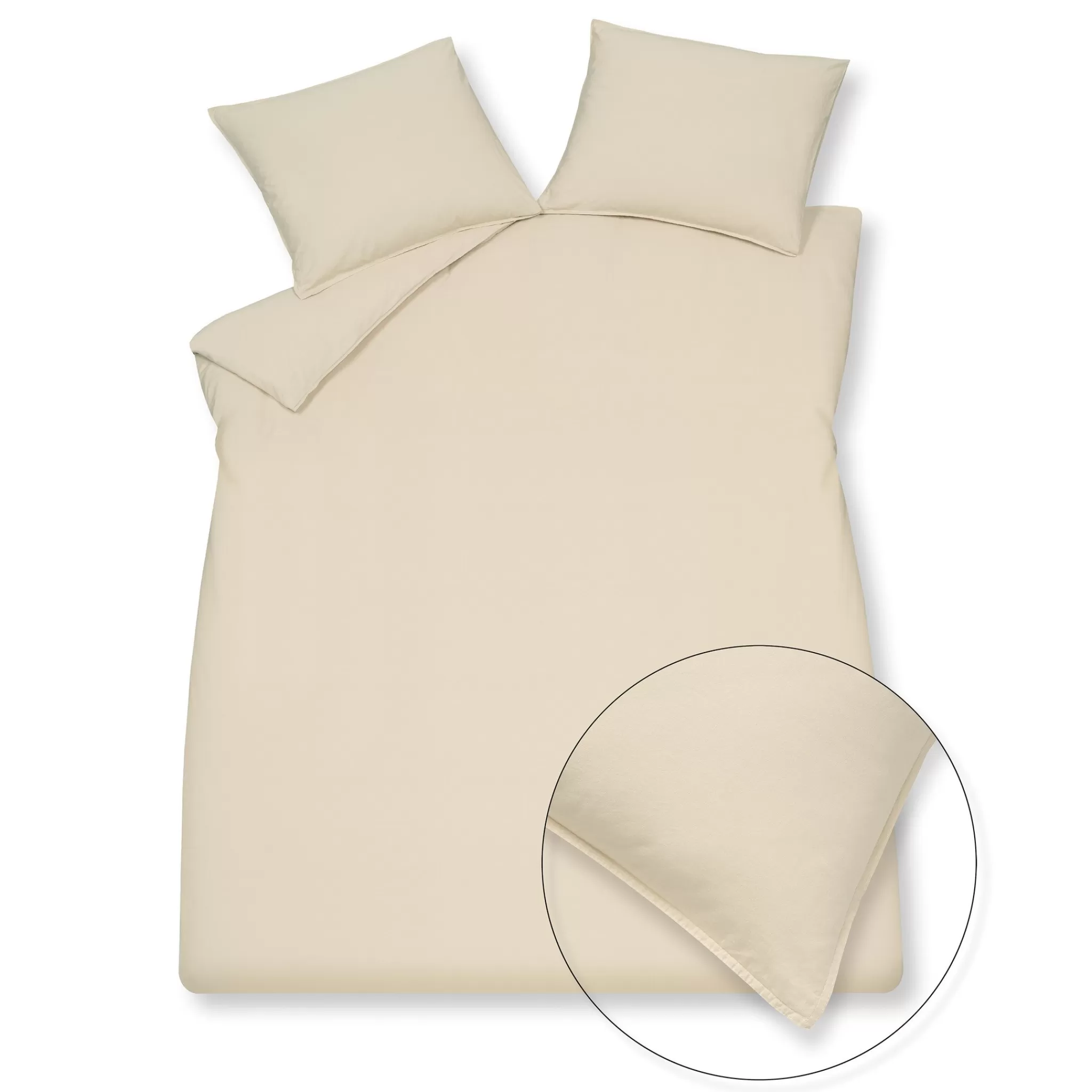 Discount Washed Cotton Duvet Cover 200X220 Cm Cream Tan (Cotton) Clla20201 2 Persons