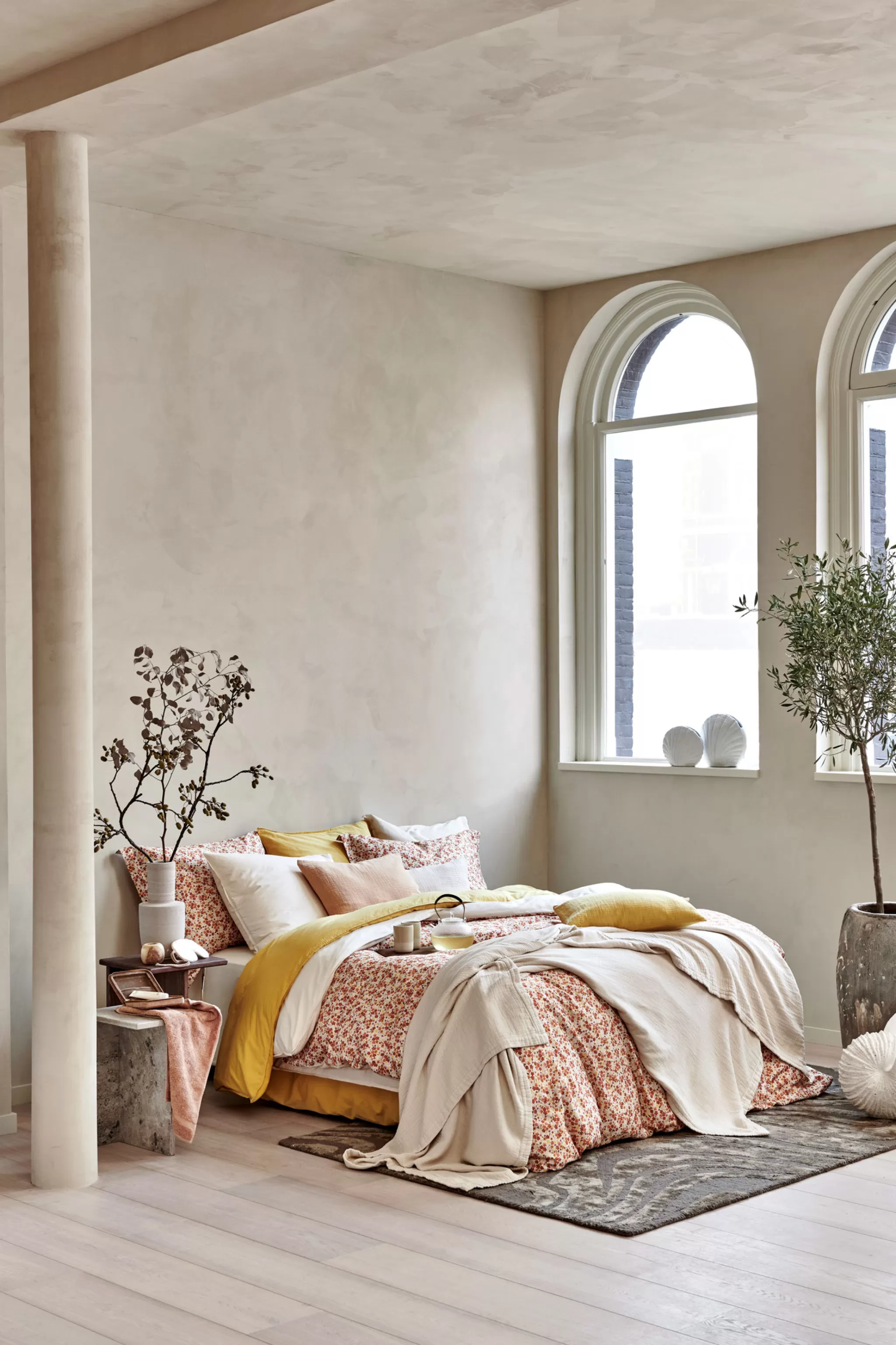 Sale Washed Cotton Duvet Cover 240X220 Cm Sunlight (Cotton) Clla20201 Twin Beds