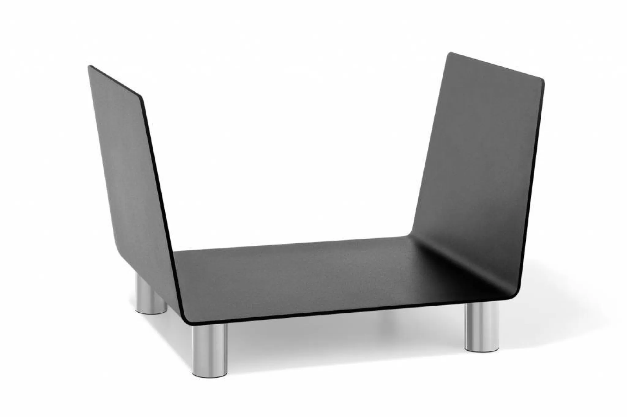 Zack Fireplace*Zalos Hearth Firewood 50012 (Black Powder Coated Steel)